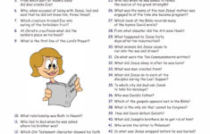 6 Best Youth Bible Trivia Questions Printable Printablee