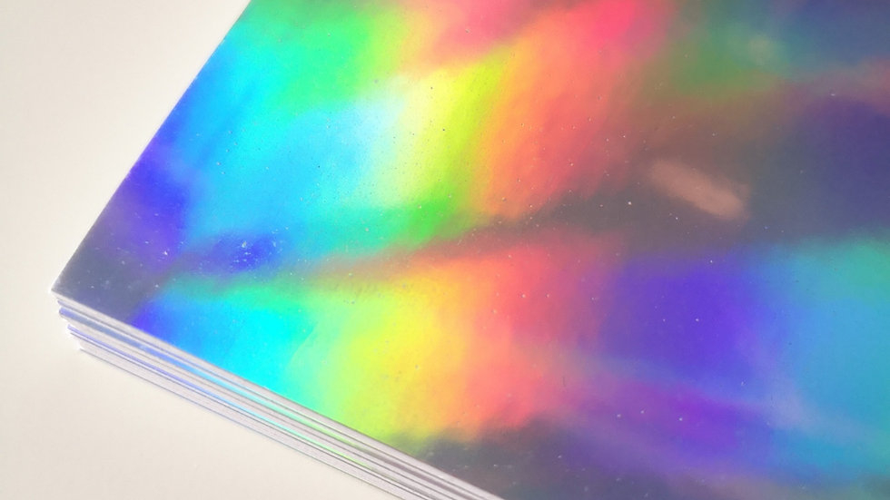 A4 INKJET Printable Holographic Sticker Paper 5 Sheets