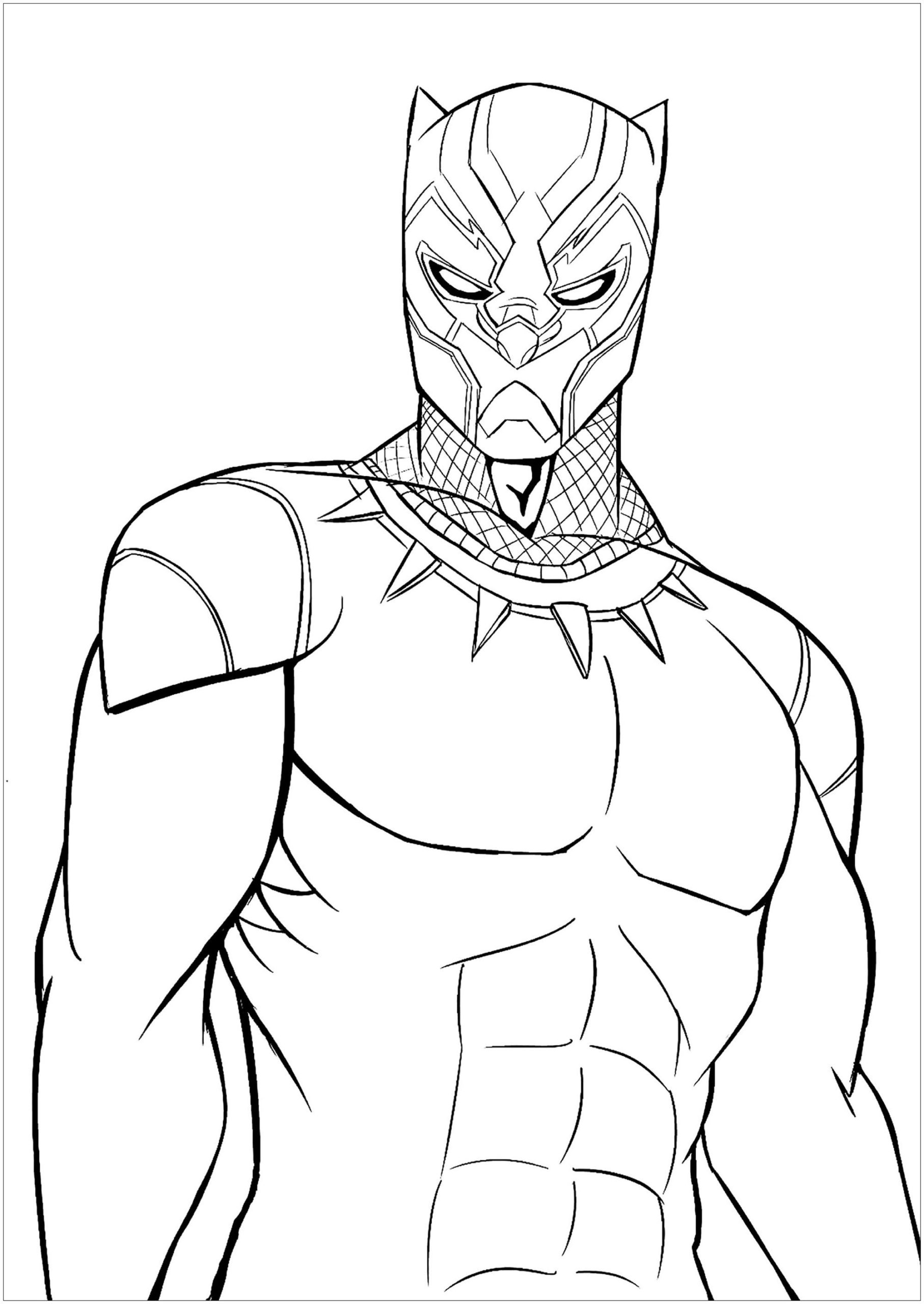 Black Panther Coloring Pages Best Coloring Pages For Kids