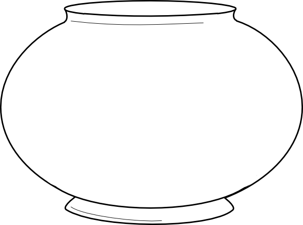 Blank Fishbowl 2 Clip Art At Clker Vector Clip Art