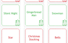 Christmas Charades Cards Printable Game Cards To Print