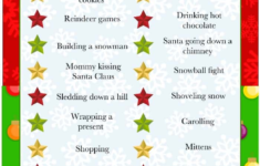 Christmas Charades Game Moms Munchkins Fun Christmas