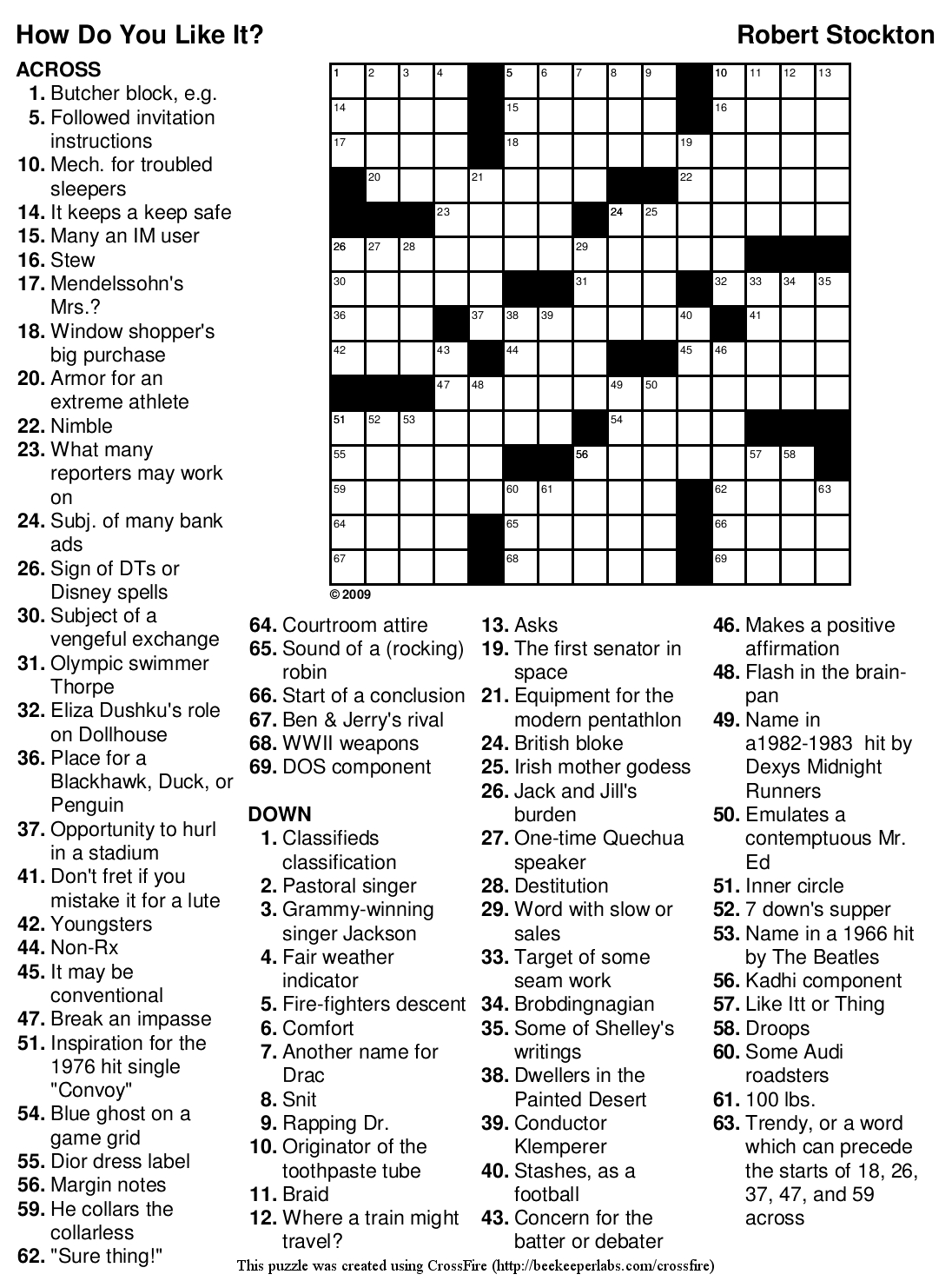 Crossword Puzzle Tagalog Printable Printable Crossword 