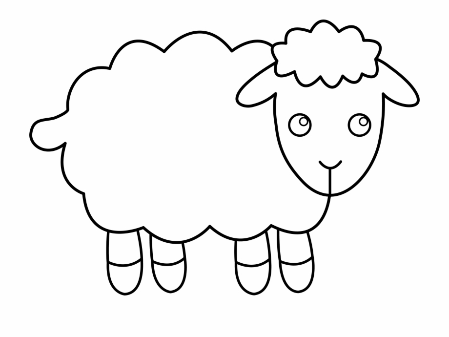 Download High Quality Sheep Clipart Printable Transparent 