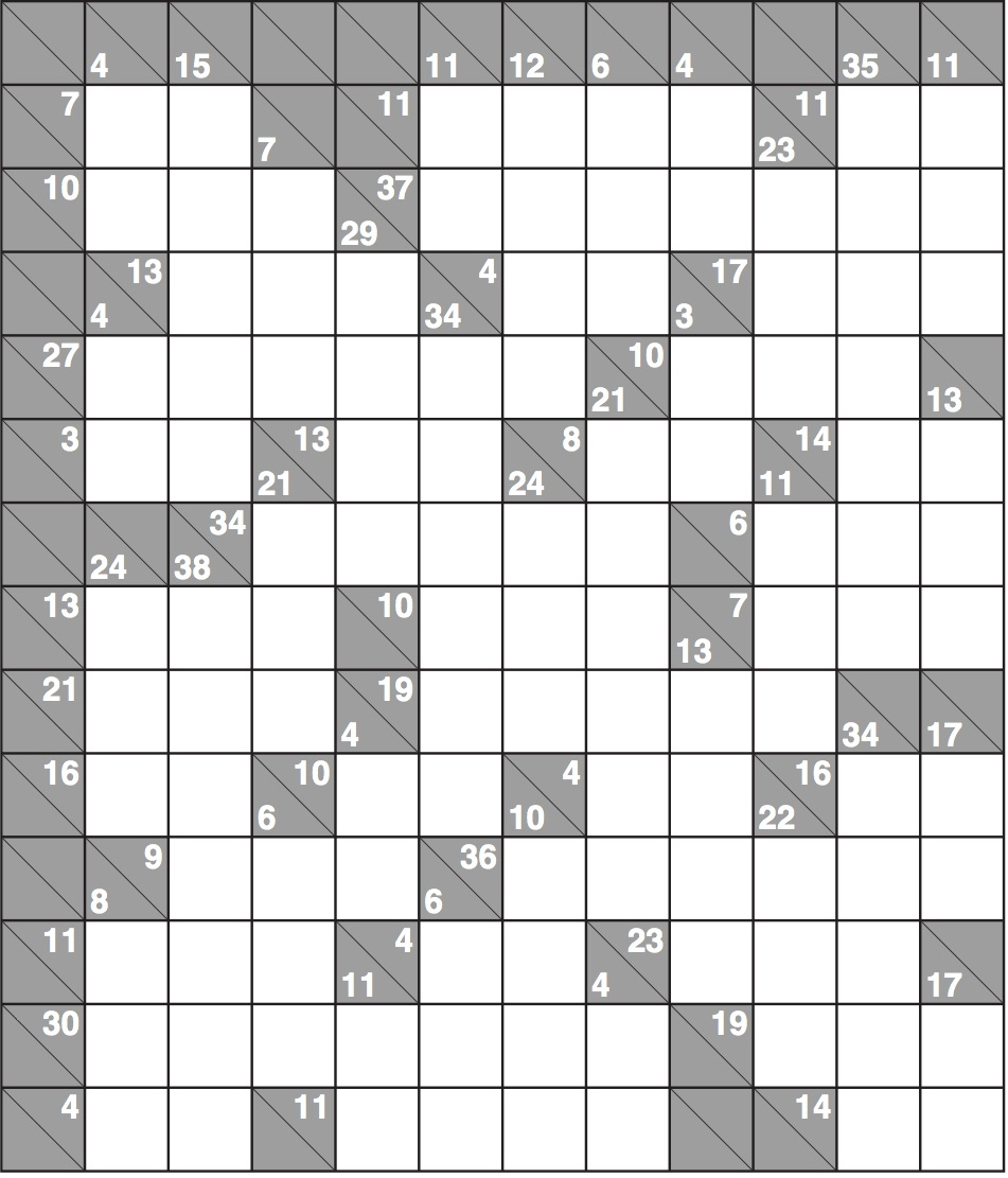 Expert Paramesis Puzzle Blog Printable Kakuro Puzzles