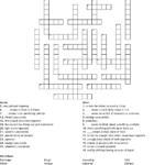 Folk And Fairy Tail Glossary Cross Word Puzzle WordMint