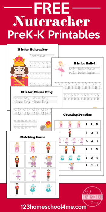 FREE Nutcracker Printables