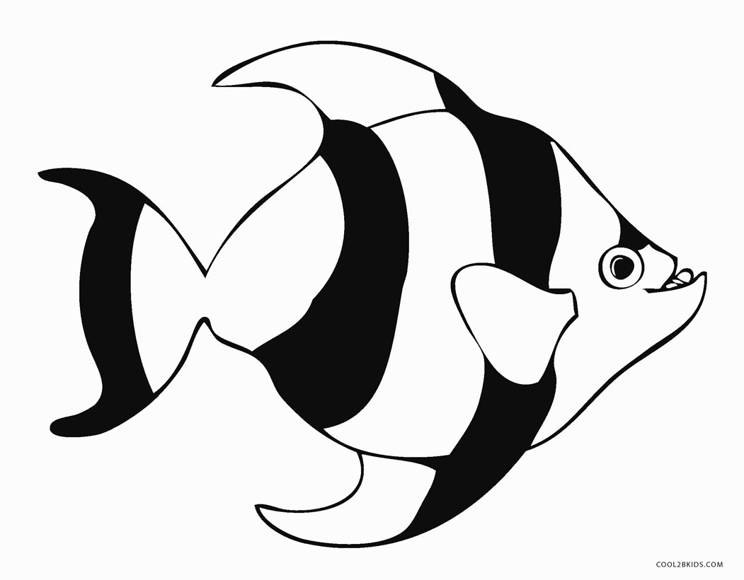 Free Printable Fish Coloring Pages For Kids