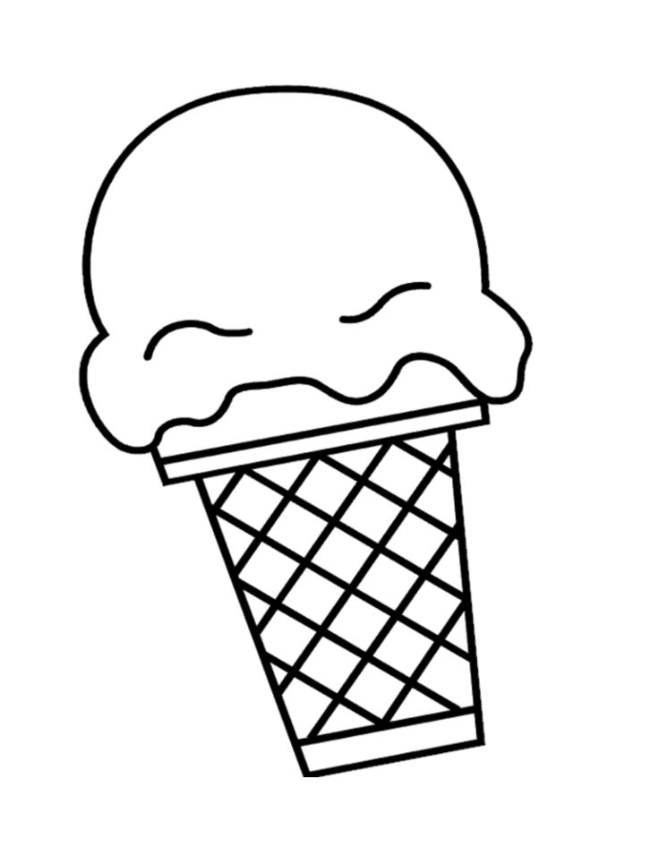 Free Printable Ice Cream Coloring Pages For Kids Ice 