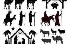 Free Printable Nativity Silhouette Free Printable