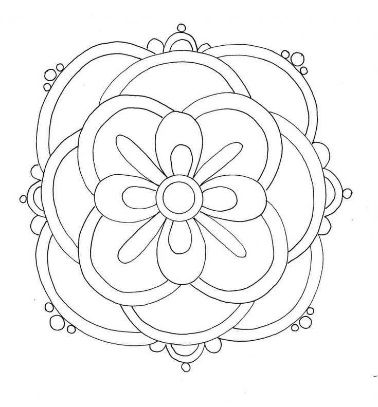 Free Printable Rangoli Coloring Pages For Kids Coloring 