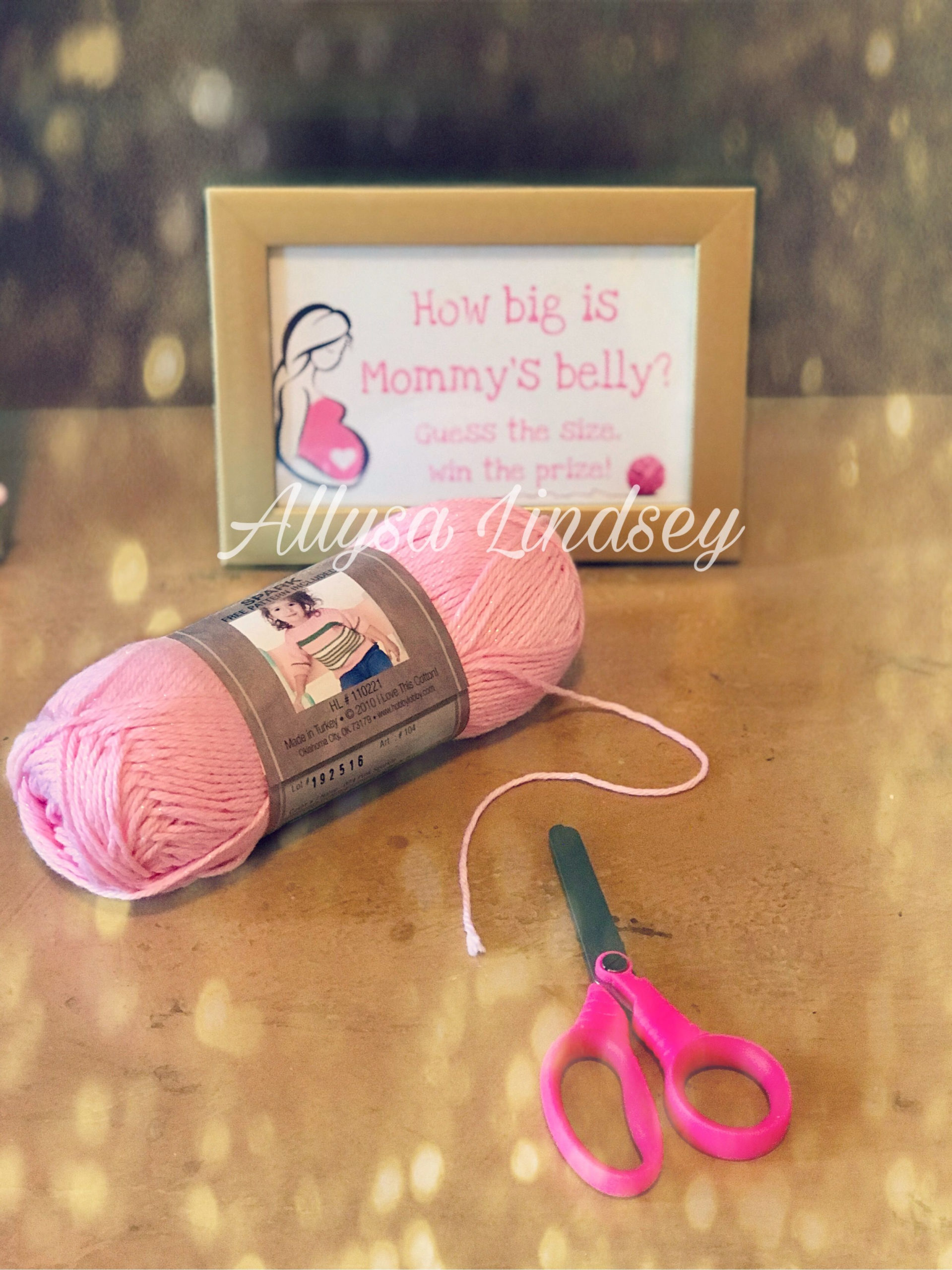 Guess Mommy s Belly Size Baby Shower Game Baby Shower 