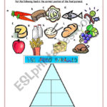 Healthy Food Pyramid ESL Worksheet By Gabita14