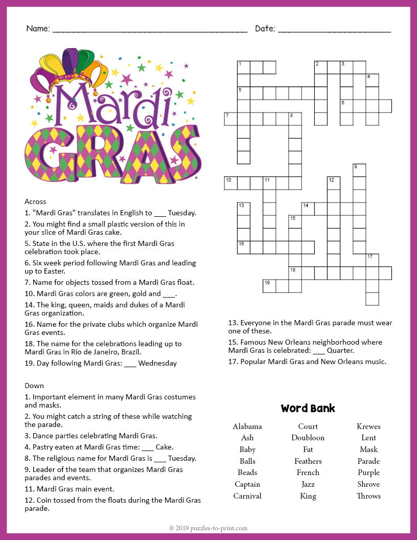 Holiday And Seasonal Puzzle Worksheet Activities