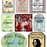 HollysHome Family Life Harry Potter Potion Labels Free
