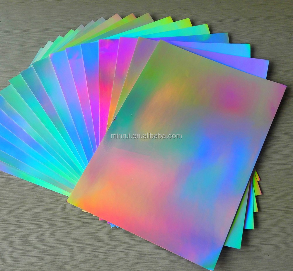 Holographic Self Adhesive Destructible Paper For Printing 