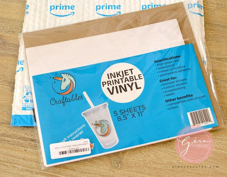 How To Make Printable Vinyl Waterproof