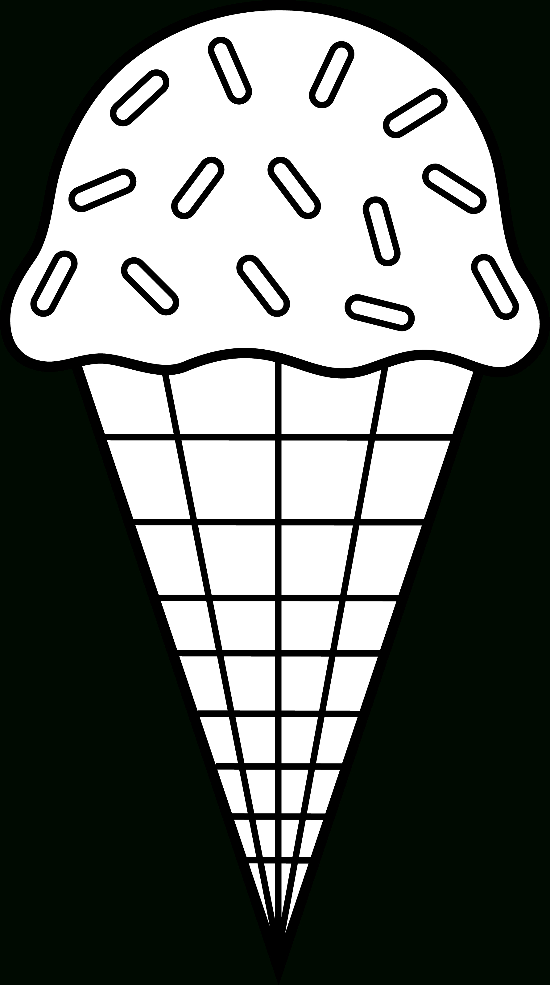 Ice Cream Cone Template Free Printable Free Printable