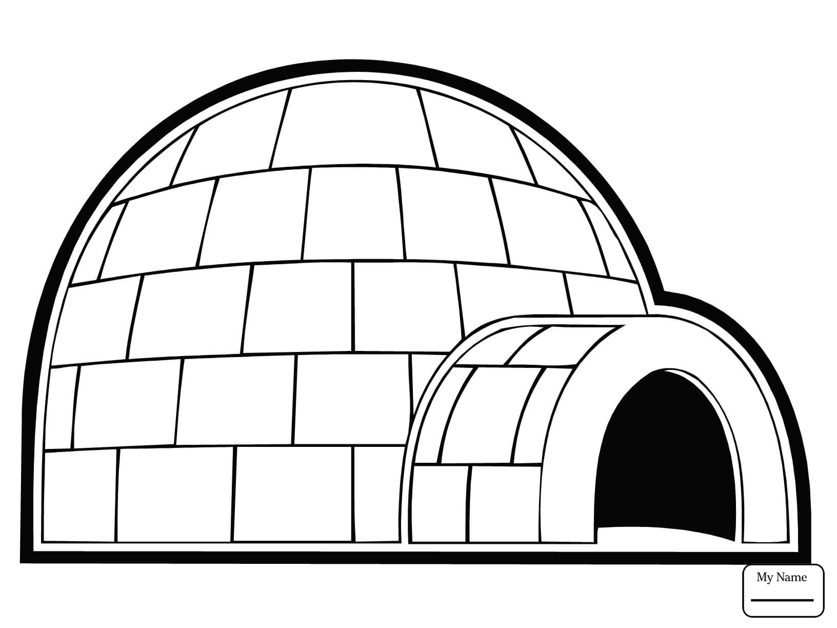 Igloo Drawing At GetDrawings Free Download