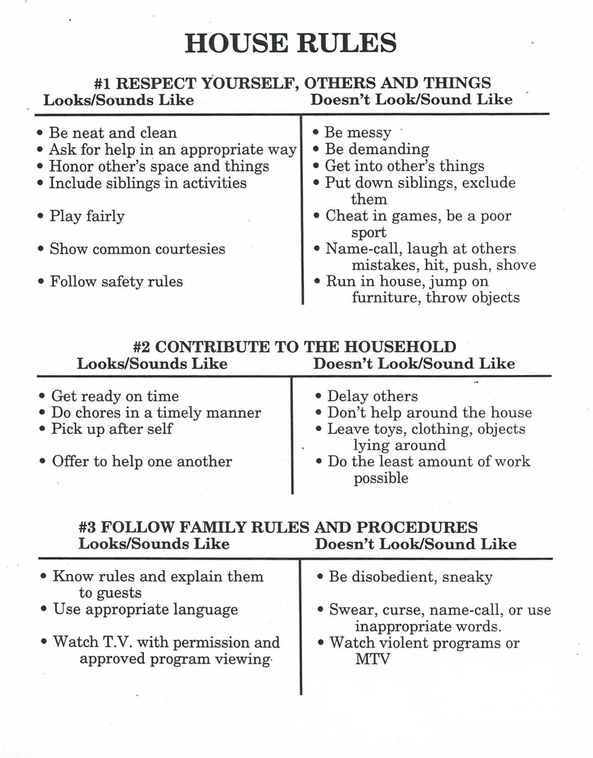 Image Result For Logical Consequences House Rules Rules 