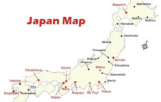 Japan Map Printable Printable Japan Map Eastern Asia