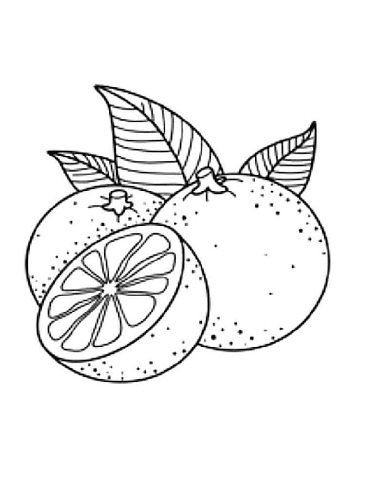 Mandarin Coloring Pages To Download And Print For Free