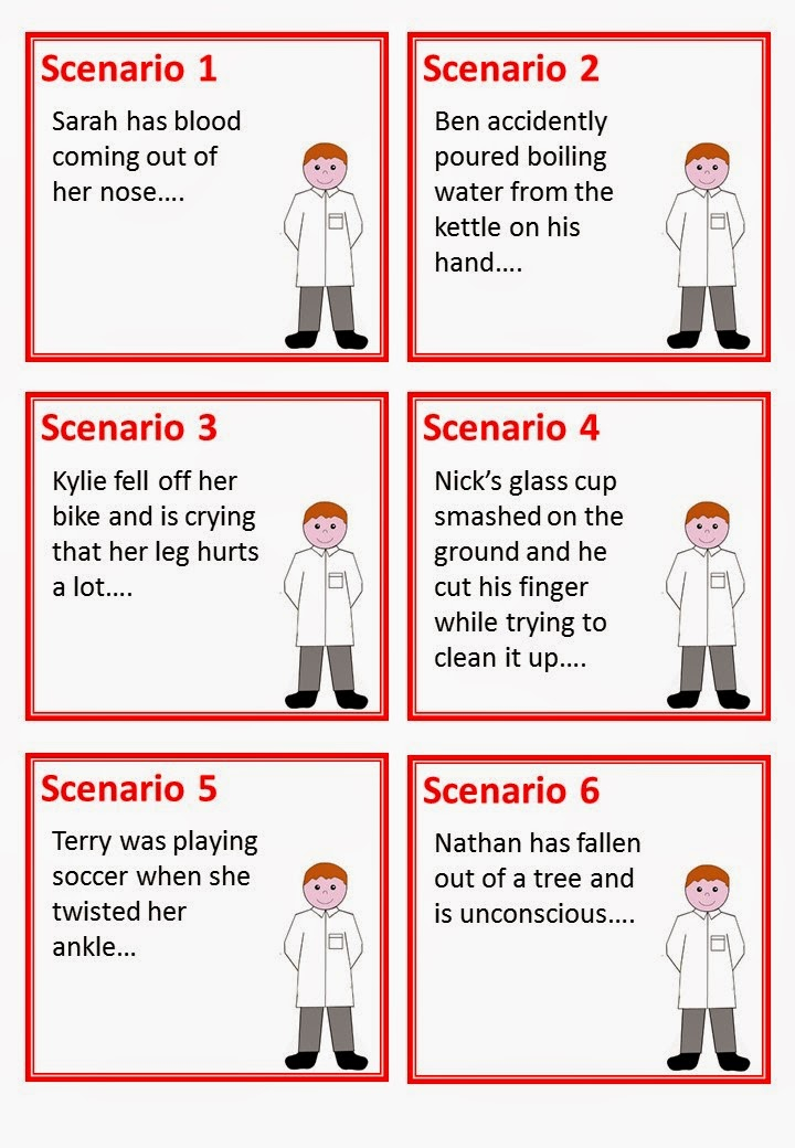 Printable First Aid Worksheet For Students