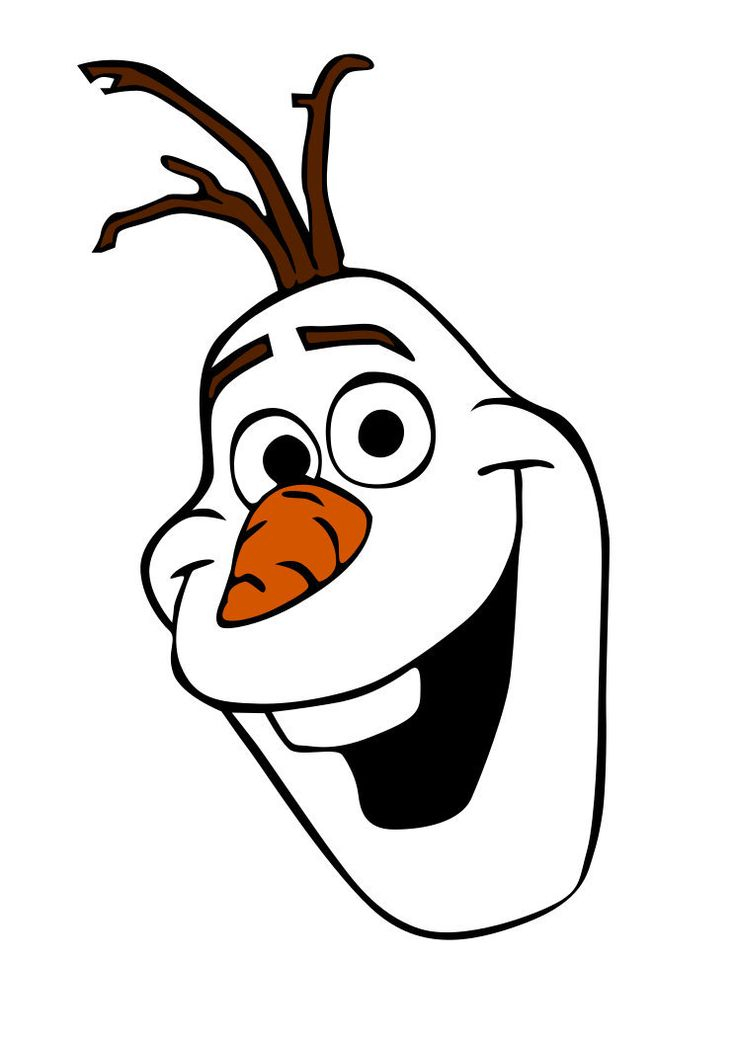 Olaf Clipart Face Olaf Face Transparent FREE For Download 