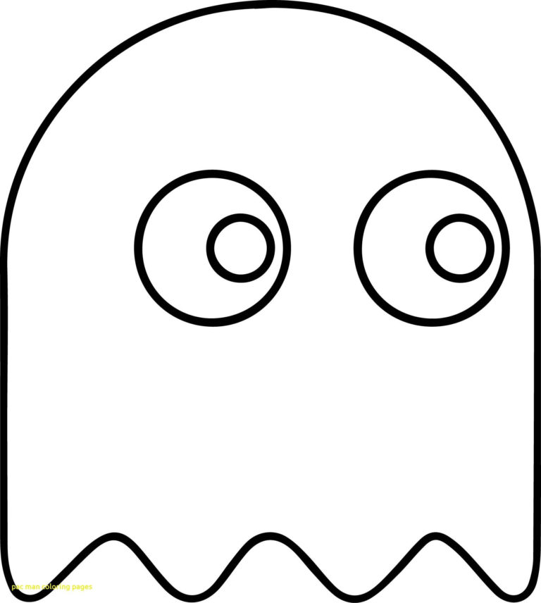 Pac Man Coloring Page Childrencoloring Us | FreePrintableTM.com