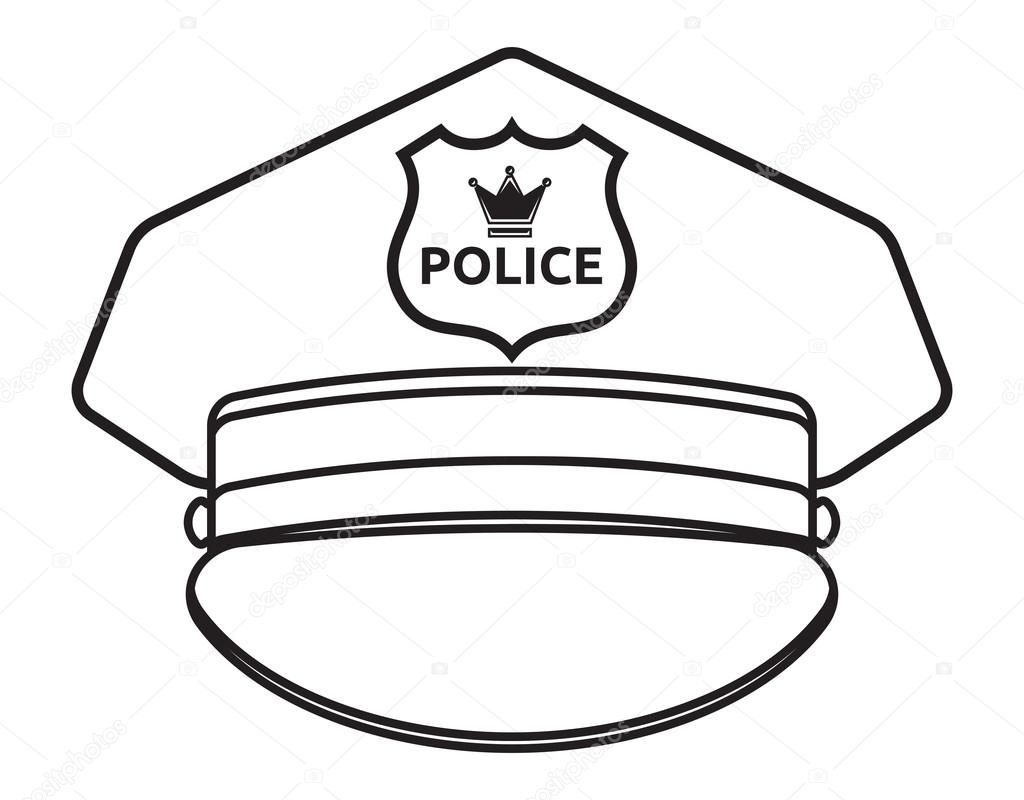 Police Cap Stock Vector Branchecarica 84107598