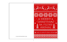 Printable Christmas Card MountainModernLife