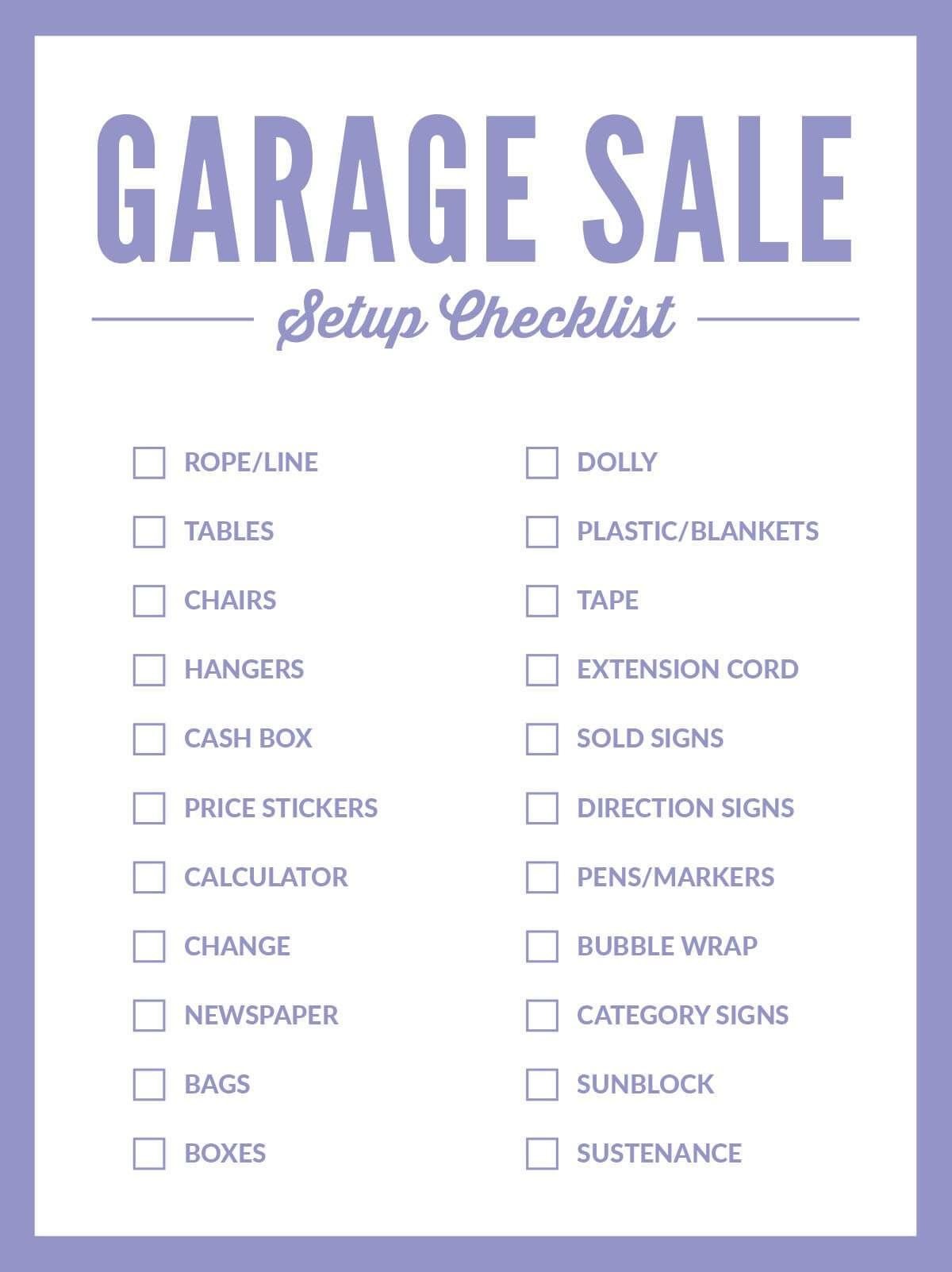 Printable Garage Sale Signs And Tips Garage Sale Signs 