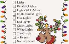 Scavenger Hunt Band Christmas Light Scavenger Hunt