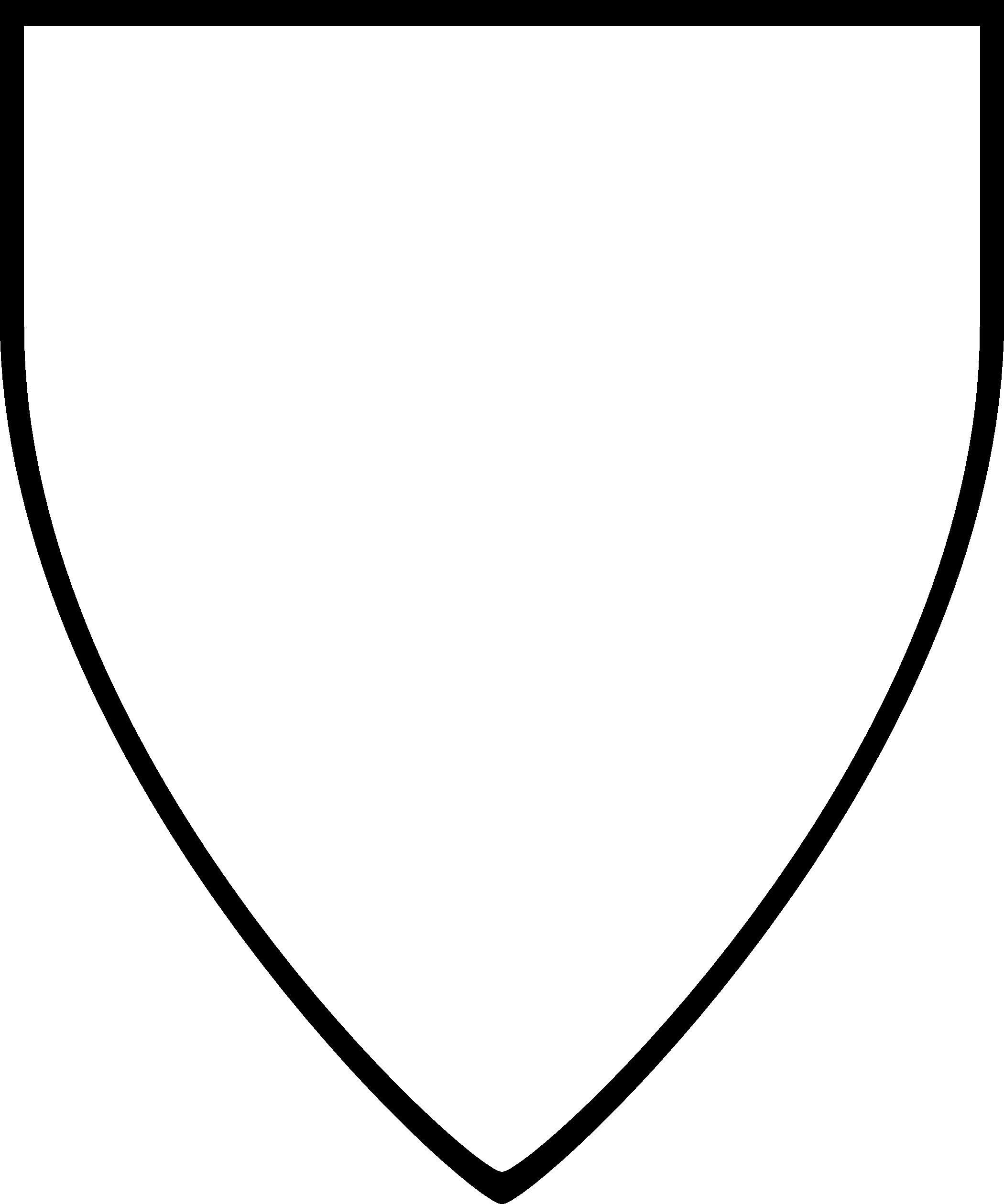 Shield Drawing Template At GetDrawings Free Download