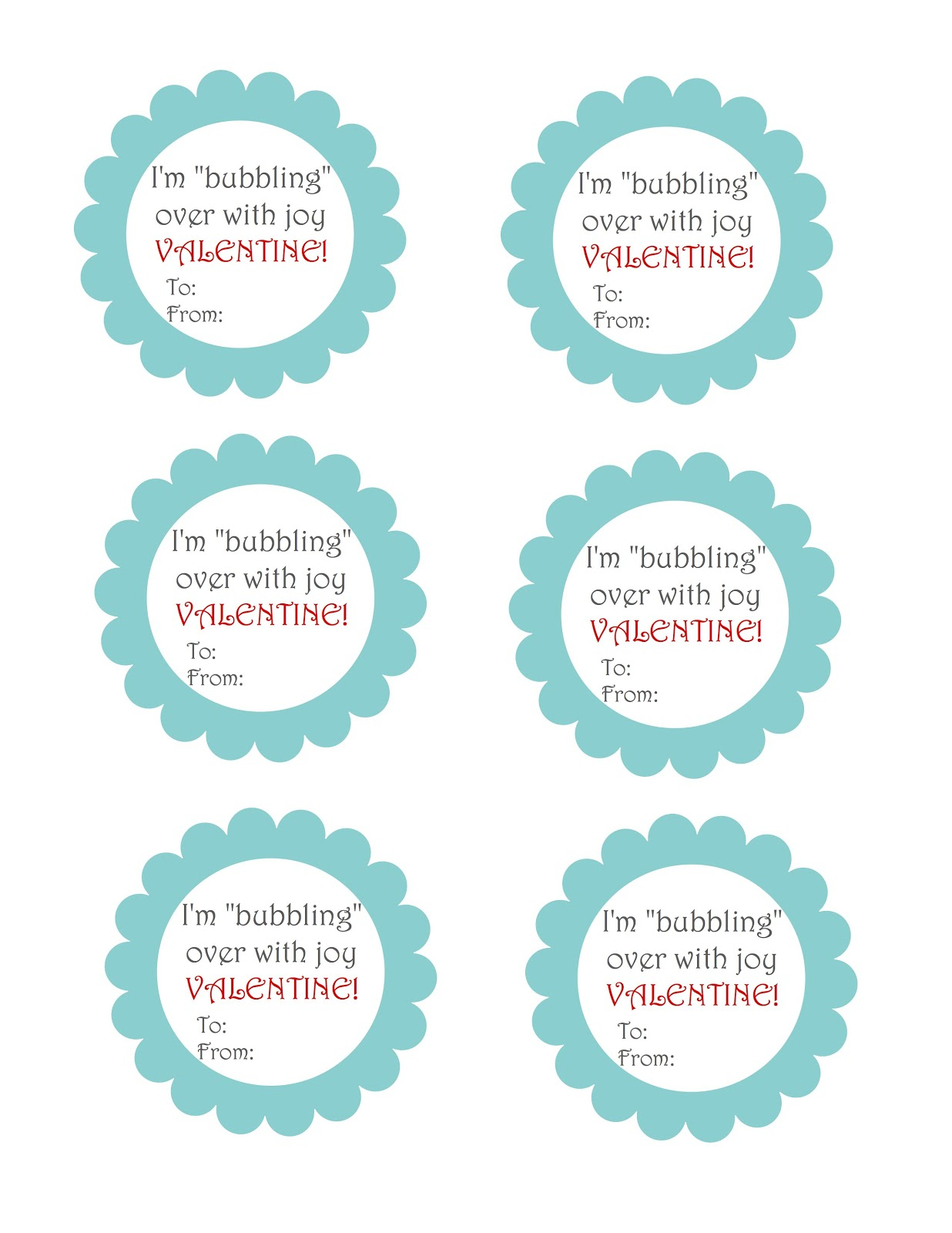 Sugar Baby Boutique Last Minute Bubble Valentines Free 