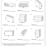 Surface Area Worksheets