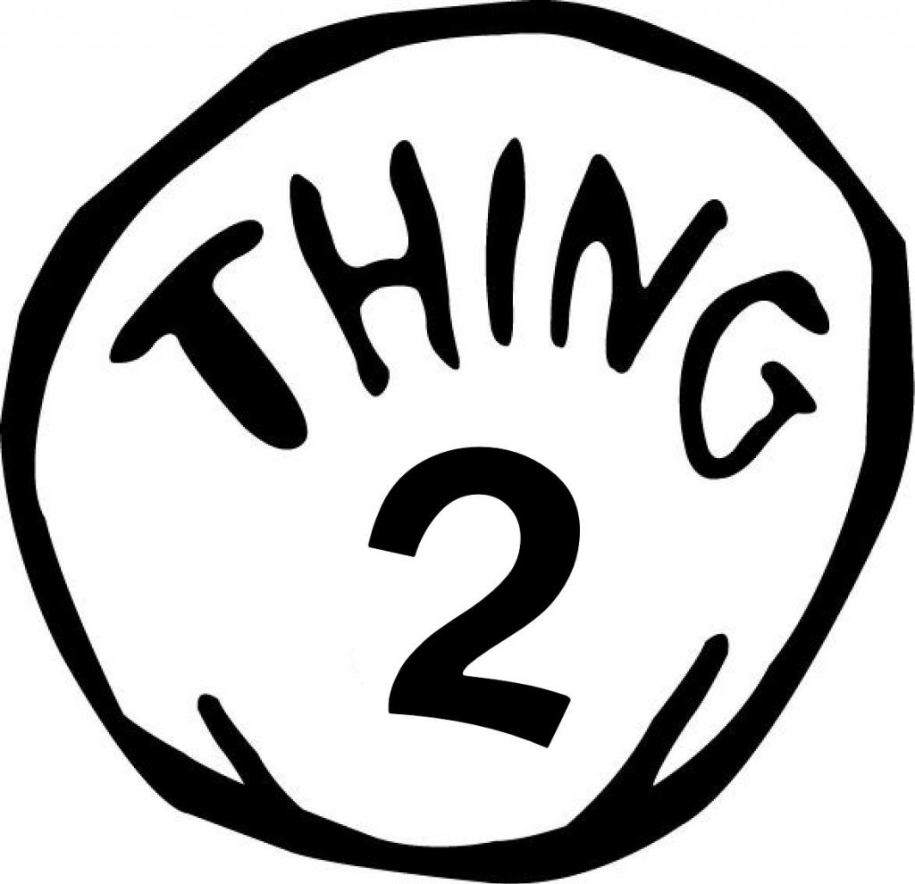 Thing 1 Printable Image ClipArt Best