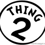 Thing One And Thing Two Treat Bags Free Printables