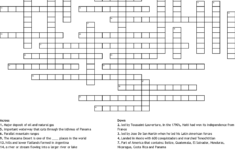 World Geography Crossword WordMint