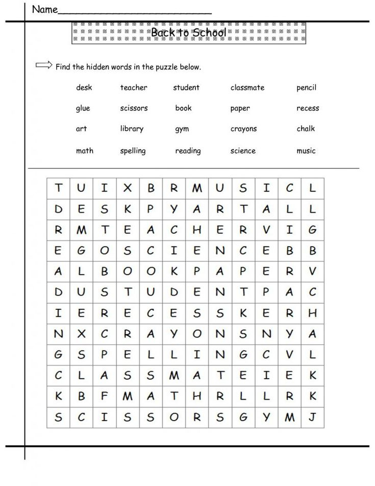 2nd Grade Word Search Best Coloring Pages For Kids 2nd 