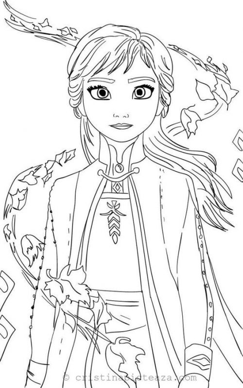 44 Top Id es De Coloriages Reine Des Neiges 2