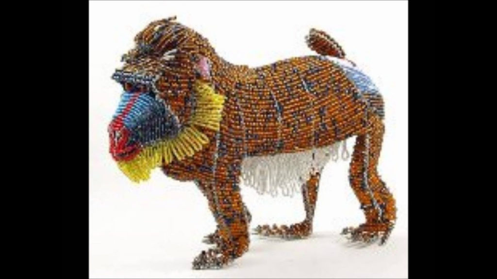 Beaded animal patterns