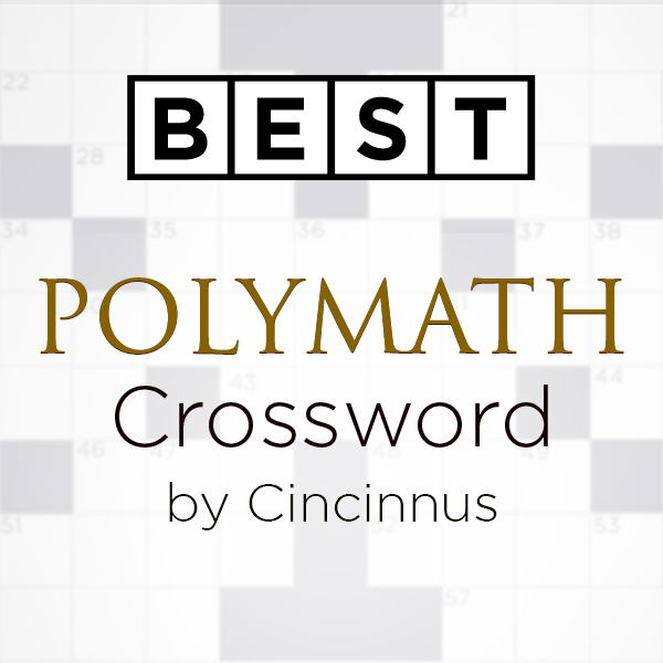 Best Polymath Crossword By Cincinnus Free Online Game 