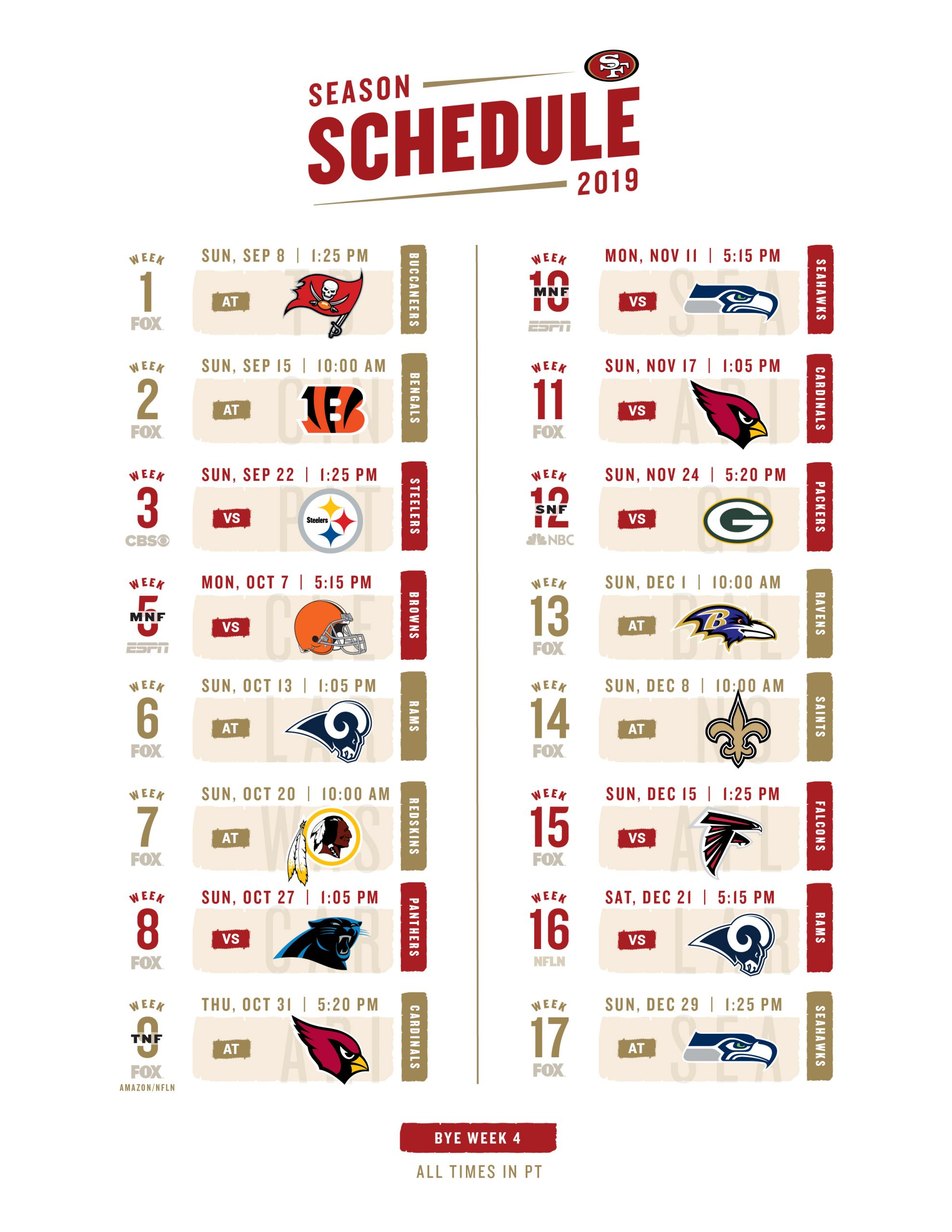 Catch Free Printable Nfl Schedule 2020 2020 Calendar 