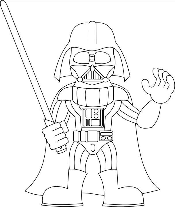 Darth Vader Coloring Pages Best Coloring Pages For Kids