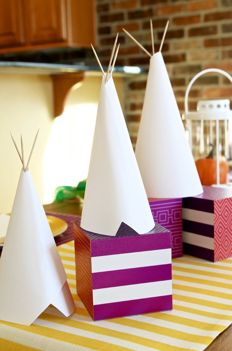 DIY Teepee Kids Craft And Centerpiece Paging Supermom