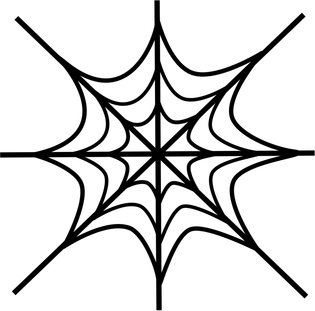 Free Printable Spider Web Coloring Pages For Kids