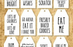 Funny Free Printable Baking Gift Tags Lovely Planner