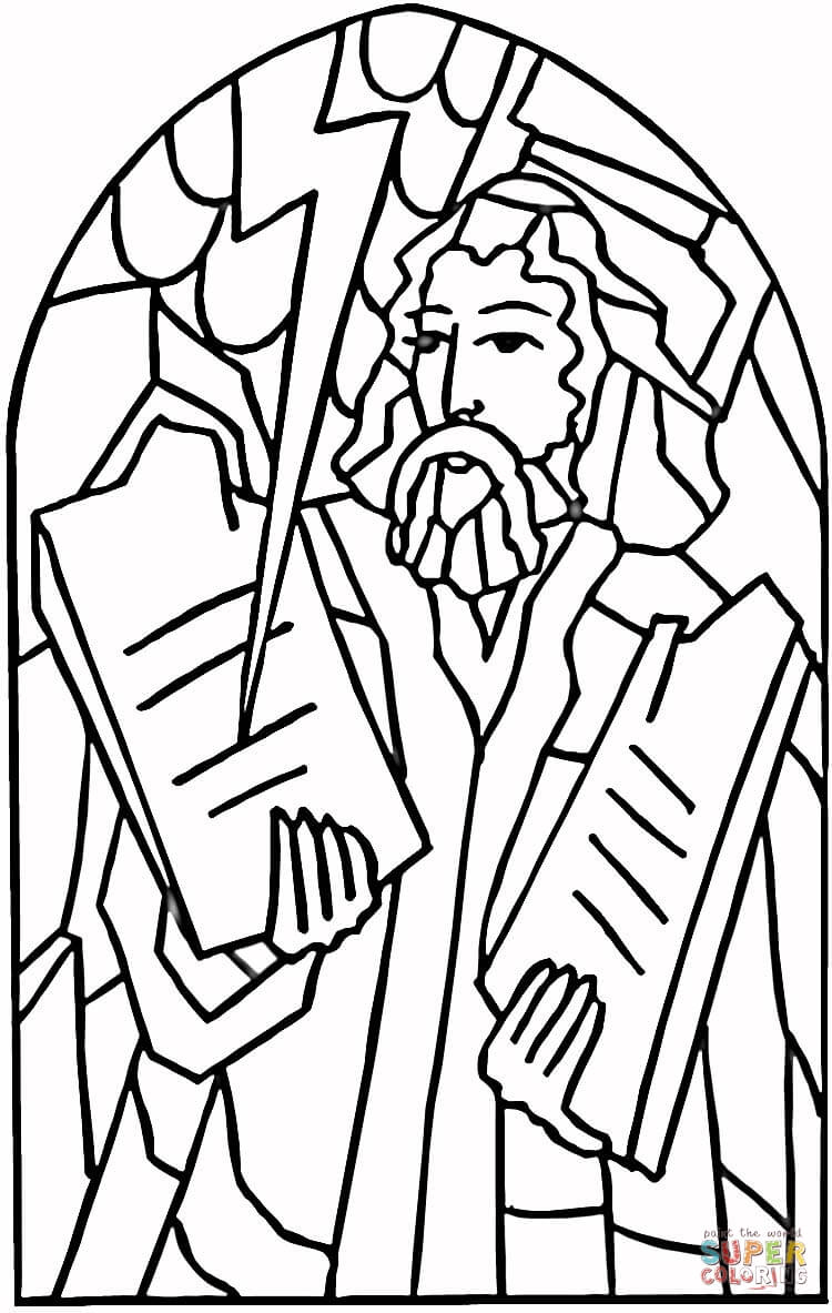 God Commandments Coloring Page Free Printable Coloring Pages