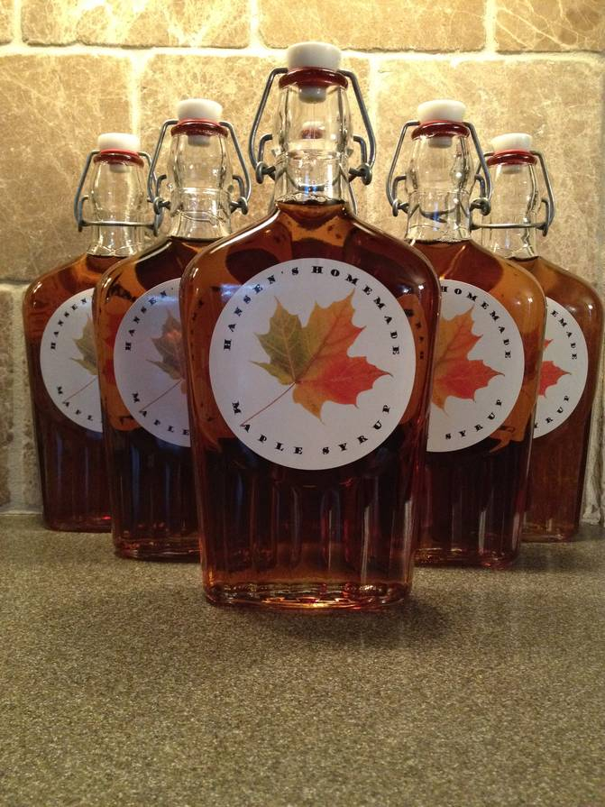 Homemade Maple Syrup Labels Customer Ideas 